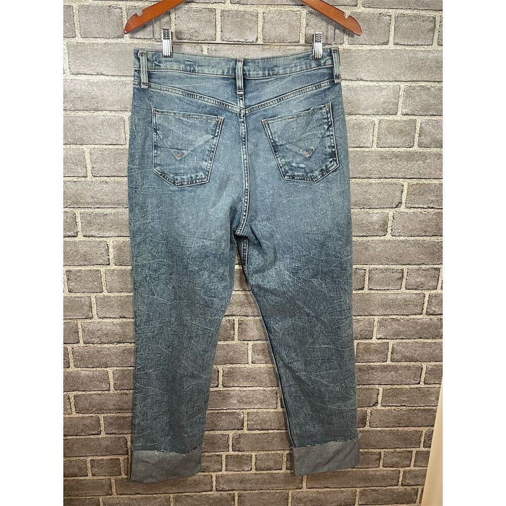 High Rise Button Fly Denim Jeans - Picture 6 of 8